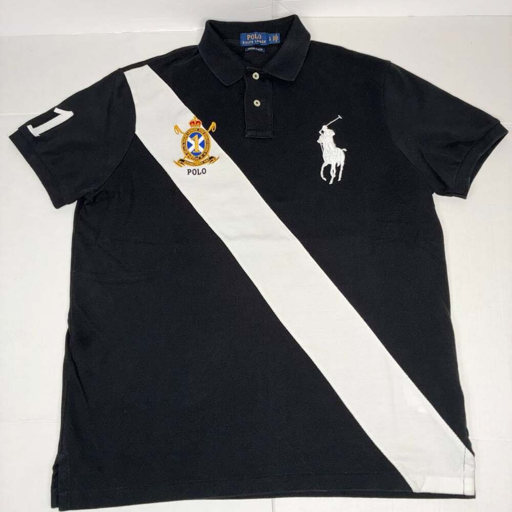 Polo Ralph Lauren Men Big Pony Crest Polo Shirt Size L